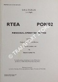 Book cover of Periodical Operating Notice containing General Instructions and Notices, 5 April to 6 June 1997 by Railtrack East Anglia